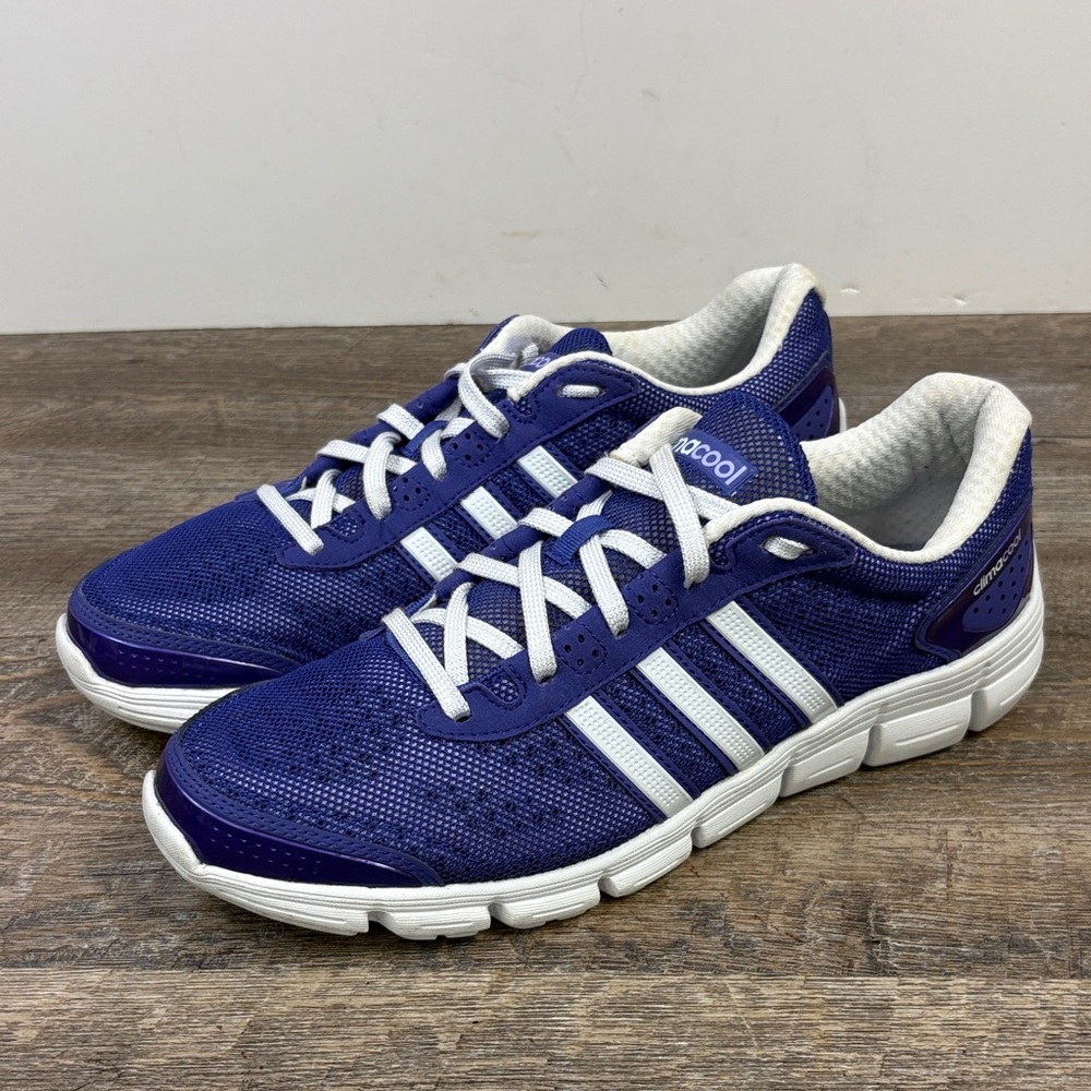 Adidas Women’s Running Sneakers – Purple & White | Size 9